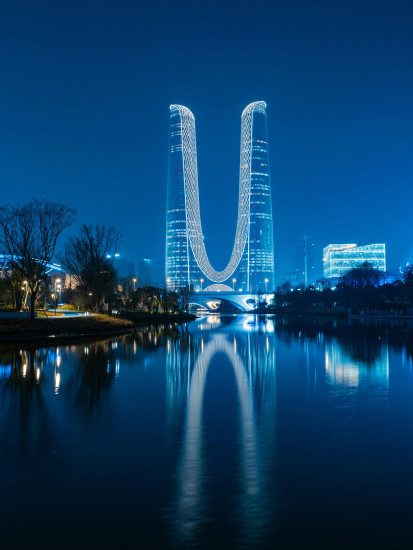 25 DAM IHP26 27 Skidmore Owings Merrill Greenland Hangzhou Century Center Foto Hangzhou Greenland